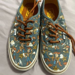 Vans authentic toy story woody